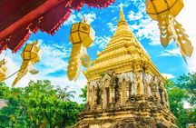 Chiang Mai: Private Historic Old City Bike Tour - Night