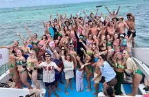 Sand-Bar Punta Cana Party Boat unlimited drinks, snorkeling Vibes