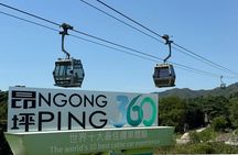 Hong Kong Lantau Tour with Big Buddha, Tai O Village & Snacks