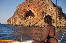 Chania Old Port Sunset Catamaran Cruise - Prosecco & Snacks