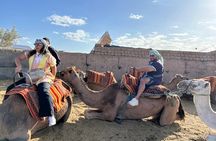 Agafay Sunset Camel Ride & Dinner Under the Stars from Marrakech