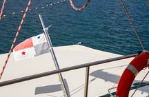 Sunset Cancun Mayëy : Premium Catamaran Dinner with Outdoor Bar