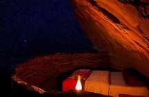 Wadi Rum Cave Camping with Afternoon/Sunset Camel Ride