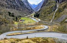 Flåm Waterfall Walk, Fjord Drive and Stegastein Viewpoint