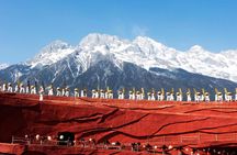 Jade Dragon Snow Mountain Golden Sunrise at Yundian Cafe Day Tour