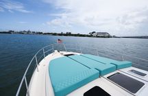 45ft + FREE HOUR Miami Yacht Rental 3 to 6 Hours 13 People