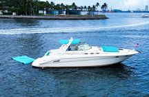 45ft + FREE HOUR Miami Yacht Rental 3 to 6 Hours 13 People