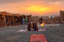 Marrakech Agafay Desert : Camel Ride Sunset and Dinner Show 