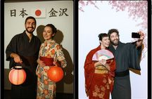 Kanazawa Kimono Self-Photo Experience Japanese Scenery in 1 Hour