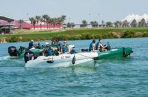 Abu Dhabi: Self-Drive Yas Island Audio Tour for Groups or Solo 