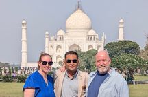 Taj Mahal Sunrise and Agra Fort Private Guided Tour