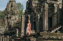 Angkor Wat and Angkor Thom Private Half Day Tour