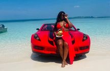 Zanzibar Jet Car Adventure with Drone in Kendwa and Nungwi Beach