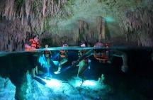 3 Mayan Snorkel Tour Open Cenote, Cenote Cave and Yalku Lagoon