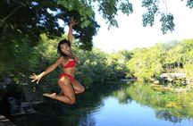 3 Mayan Snorkel Tour Open Cenote, Cenote Cave and Yalku Lagoon