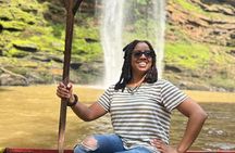 Twins Falls: Umbrella Rock: Cocoa farm and Aburi Garden Day tour: