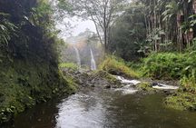 Waiale waterfalls hike and swim with Native Hawaiian