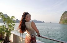 Halong Alova Premium Day Tour with Cruise, Buffet Lunch, Transfer