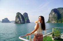 Halong Alova Premium Day Tour with Cruise, Buffet Lunch, Transfer
