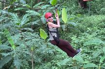 Sticky Waterfall Zipline and Water Rafting Adventures 