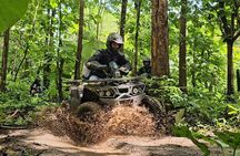 8 Hour Sticky Waterfall ATV and Zipline Guided Adventures