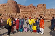 From Delhi: Sunrise Taj Mahal-Agra Fort Skip The Line Guided Tour