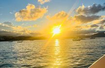 Puerto Plata Private Sunset Catamaran with Open Bar and BBQ