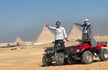 Private VIP Golden Sunset ATV Experience at the Pyramids