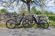 Guided tour of Rocamadour and its canyons by electric bike
