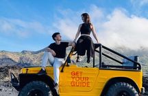Batur Volcano Jeep Sunrise & Black Lava Experience All included