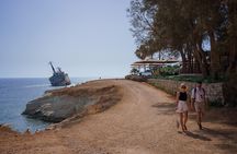From Paphos: Aphrodite Baths, Sea Caves & Wine Tasting