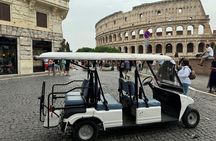 Timeless Rome Golf Cart Experience with Photoshoot