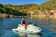 Guided Activity on a Jet Ski to Cala Salada Ibiza