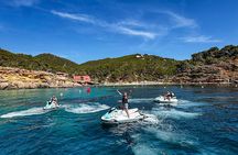 Guided Activity on a Jet Ski to Cala Salada Ibiza