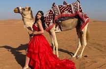 Dubai Quad Bike Evening Safari with BBQ Dinner & Camel Ride