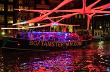 Amsterdam Light Festival Canal Cruise With Unlimited Drinks