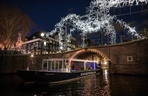 Amsterdam Light Festival Canal Cruise - Mulled Wine Included