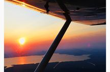 Magical Sunset Flight Over Lake Victoria