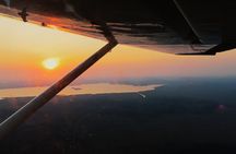 Magical Sunset Flight Over Lake Victoria