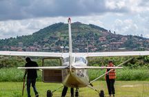 Magical Sunset Flight Over Lake Victoria