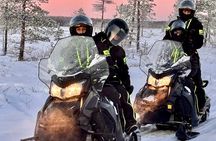 Small Group: Snowmobile Safari from Riverside Lodge 3h