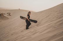 Sandboarding Adventure in Timlalin Dunes 