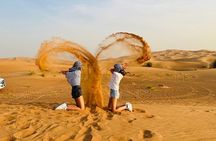 Dubai Desert Safari, Private Car Tour, Camel Ride, Sand-boarding 