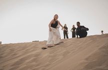 Sandboarding Adventure in Timlalin Dunes 