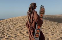 Sandboarding Adventure in Timlalin Dunes 