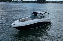 37 Ft Yacht Yacht for 2 or 4 hours, Bluetooth, In the Miami Bay