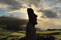 Sunrise in Ahu Tongariki The Moai Awakens