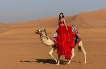 Private Dubai Red Dunes Desert Safari + BBQ Dinner & Live Shows