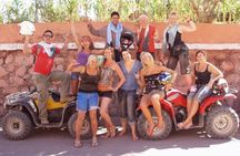 Marrakech: Agafay Desert Quad biking tour with dinner Show 
