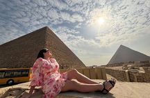 Full Day Tour to The Giza Pyramids Sphinx Sakkara and Memphis 